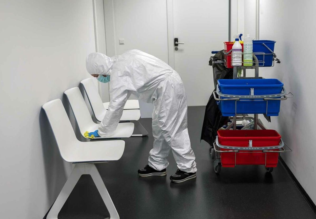 Personal de limpieza: en el sector salud la ausencia ya llega al 20%